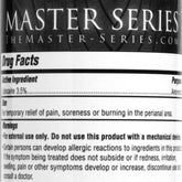 Jizz Cum Scented Anal Numbing Desensitizing Lube